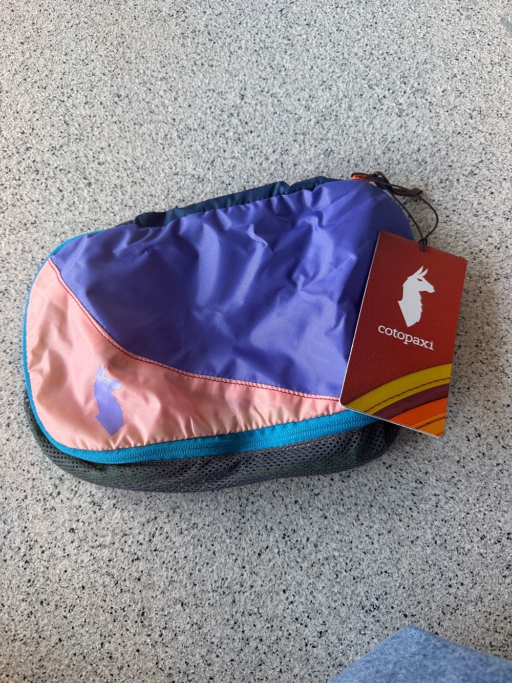 Cotopaxi 3 L Colorblock Travel Packing Cube - Purple, Pink, Teal
